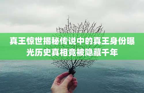 真王惊世揭秘传说中的真王身份曝光历史真相竟被隐藏千年