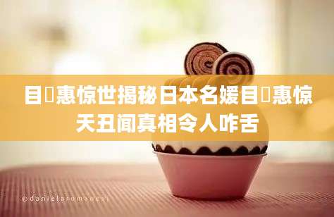 目黒惠惊世揭秘日本名媛目黒惠惊天丑闻真相令人咋舌