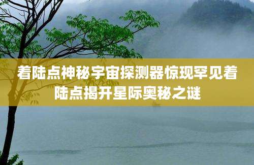 着陆点神秘宇宙探测器惊现罕见着陆点揭开星际奥秘之谜
