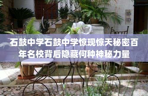 石鼓中学石鼓中学惊现惊天秘密百年名校背后隐藏何种神秘力量