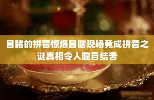 目睹的拼音惊爆目睹现场竟成拼音之谜真相令人瞠目结舌