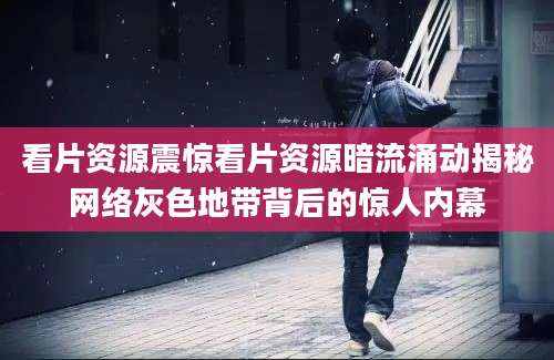 看片资源震惊看片资源暗流涌动揭秘网络灰色地带背后的惊人内幕