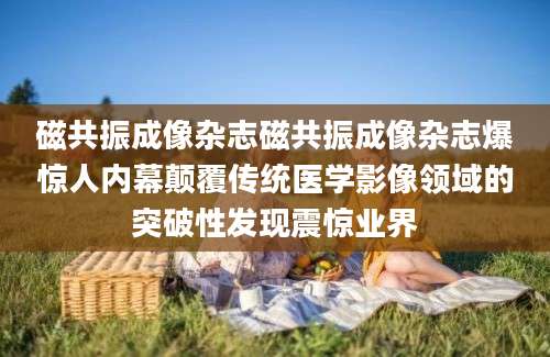 磁共振成像杂志磁共振成像杂志爆惊人内幕颠覆传统医学影像领域的突破性发现震惊业界