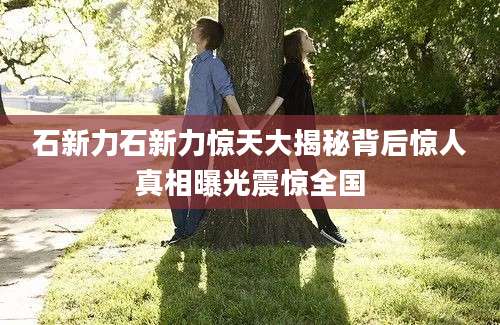 石新力石新力惊天大揭秘背后惊人真相曝光震惊全国