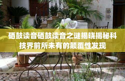 硒鼓读音硒鼓读音之谜揭晓揭秘科技界前所未有的颠覆性发现