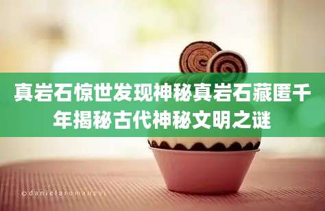 真岩石惊世发现神秘真岩石藏匿千年揭秘古代神秘文明之谜
