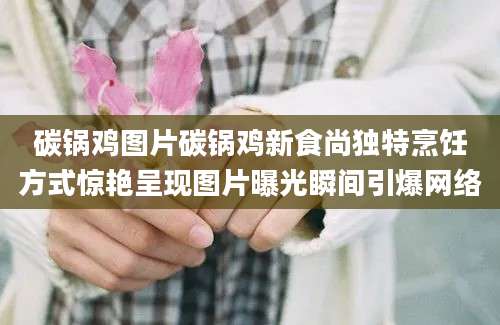 碳锅鸡图片碳锅鸡新食尚独特烹饪方式惊艳呈现图片曝光瞬间引爆网络